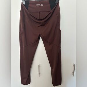 Arc'teryx Oriel Womens Brown Leggings with Side Pockets